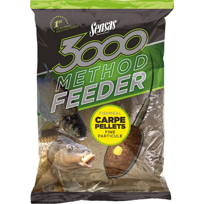 Sensas 3000 Method Feeder Carpe Pellets 1 kg 