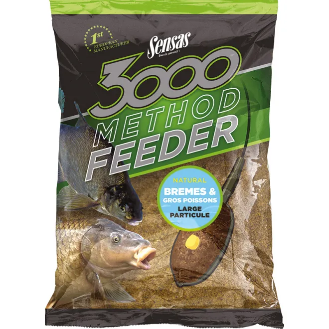 Sensas 3000 Method Feeder Bremes et Gros Poissons 1 kg