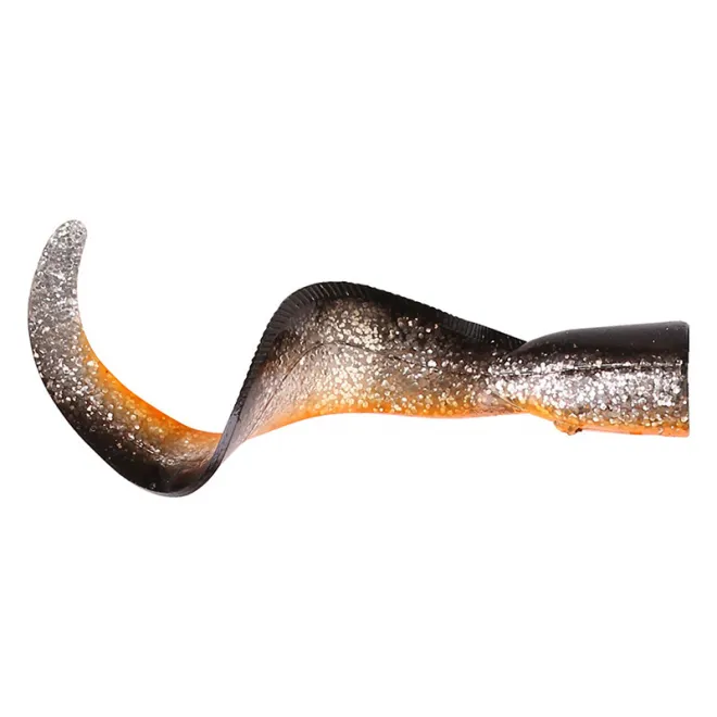 Savage Gear 3D Hard Eel Tails 25 cm - Dirty Silver