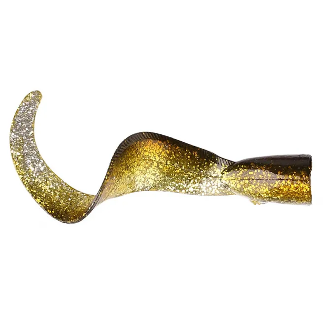 Savage Gear 3D Hard Eel Tails 25 cm - Olive Gold