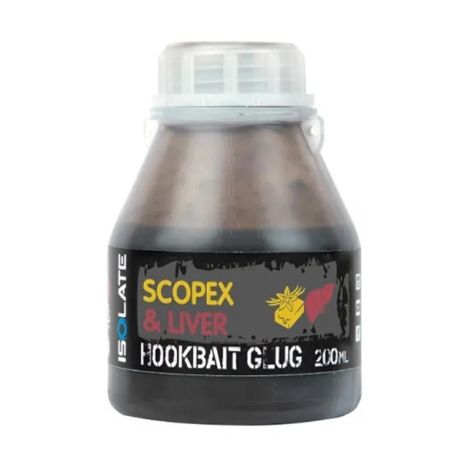 Shimano Isolate Hookbait Glug Scopex Liver 200 ml 
