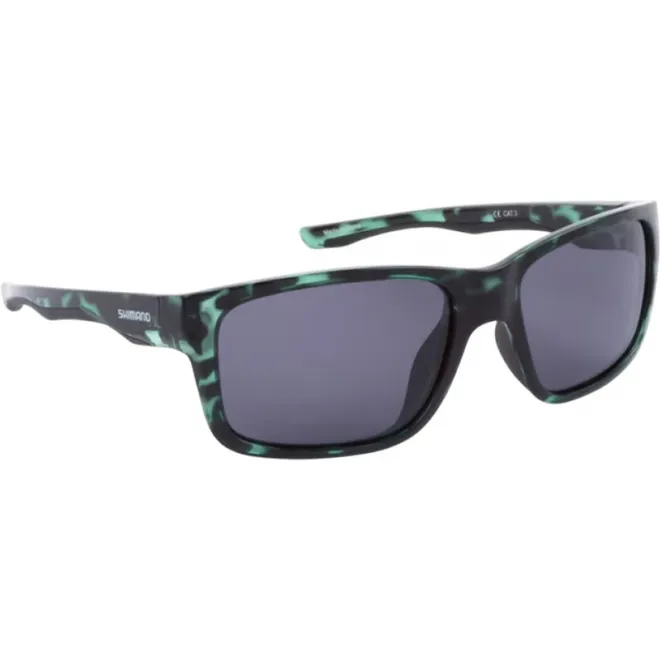 Shimano Eyewear Green Tortoiseshell & Dark Gre