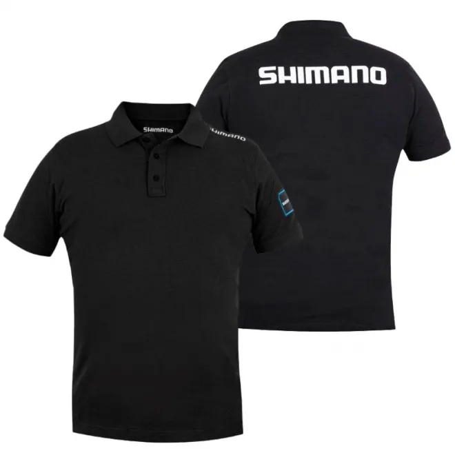 Shimano Polo Shirt Black S
