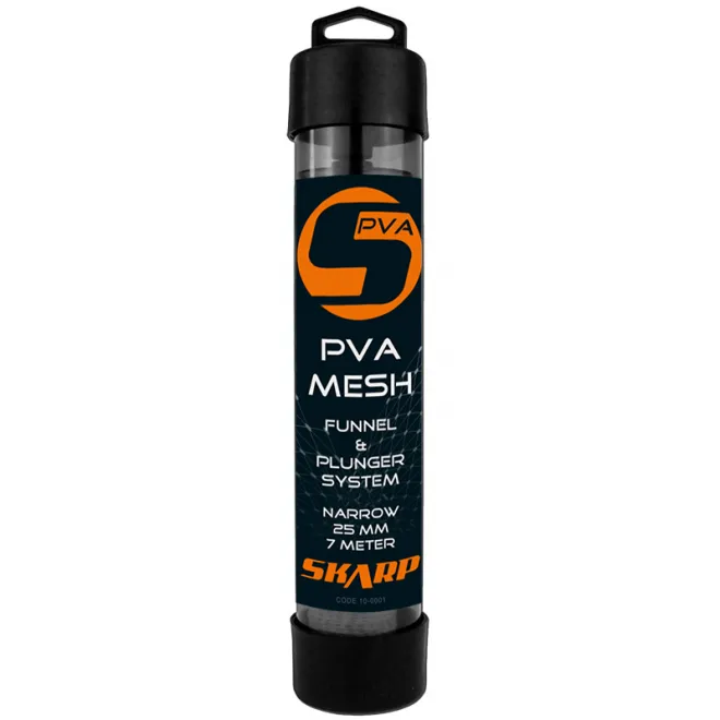 Skarp PVA Mesh Funnel & Plunger System Narrow 25 mm - 7 m
