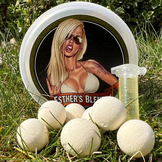 Skarp Fluo Pop Ups 14/16 mm White Esthers Blend