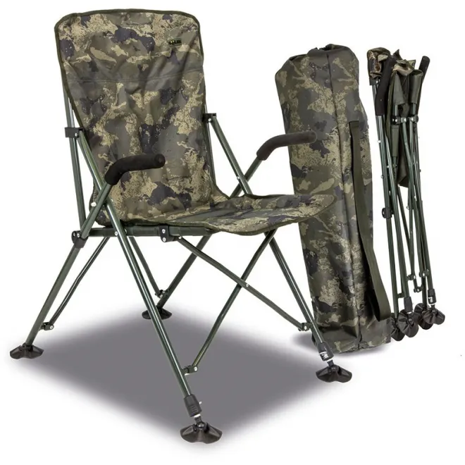 Solar Undercover Camo Foldable Easy Chair High