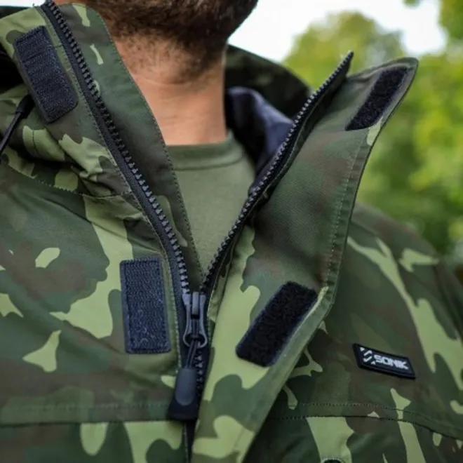 Sonik Heavy Weight Padded Jacket Camo M