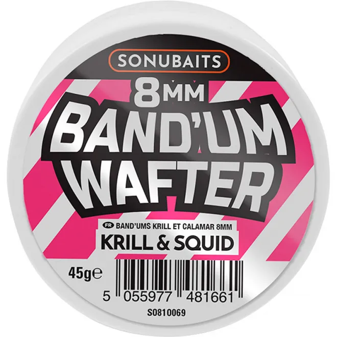 Sonubaits Krill & Squid Band`um Wafters 10 mm