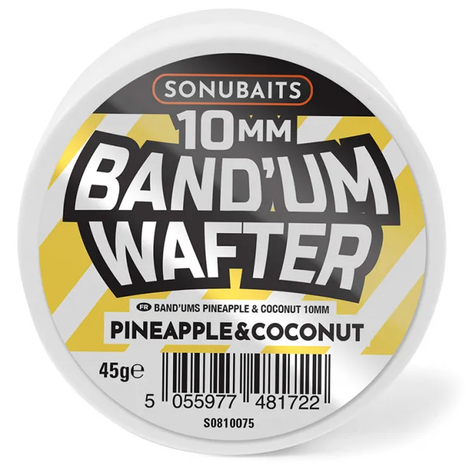 Sonubaits Pineapple & Coconut Band`um Wafters 10 mm