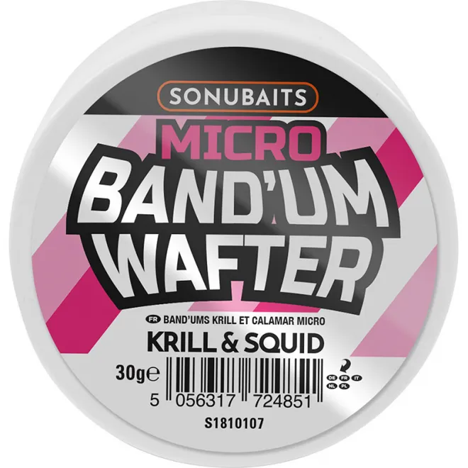Sonubaits Krill & Squid Micro Band`um Wafters 
