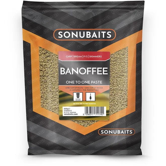 Sonubaits One To One Paste 500 g Banoffee