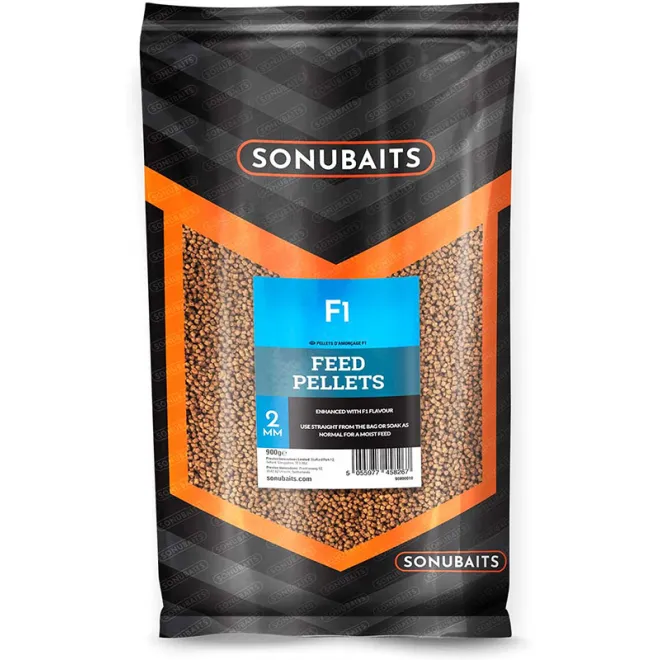 Sonubaits F1 Feed Pellets 2 mm 900 g