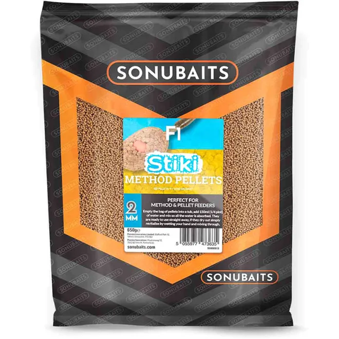 Sonubaits F1 Stiki Method Pellets 2 mm 650 g