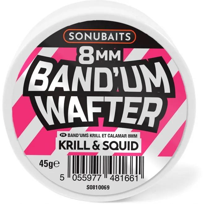 Sonubaits Krill & Squid Band`um Wafters 8 mm