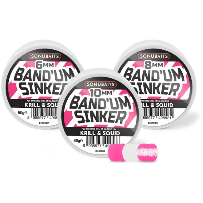 Sonubaits Band`um Sinkers Krill & Squid 6 mm