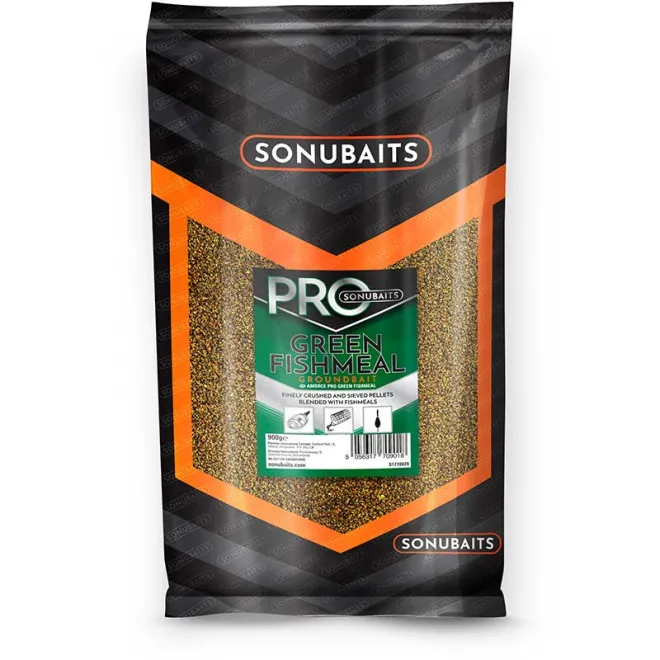 Sonubaits Pro Groundbait 900 g Green Fishmeal