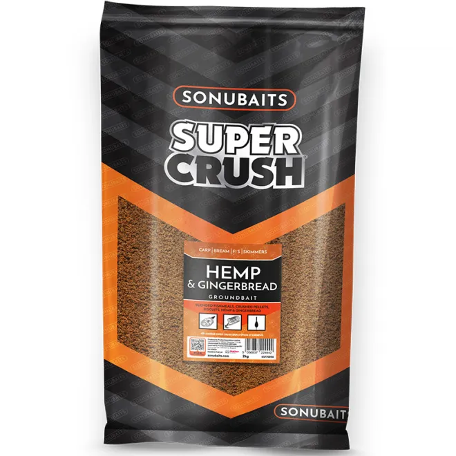 Sonubaits Supercrush Hemp & Gingerbread 2 kg