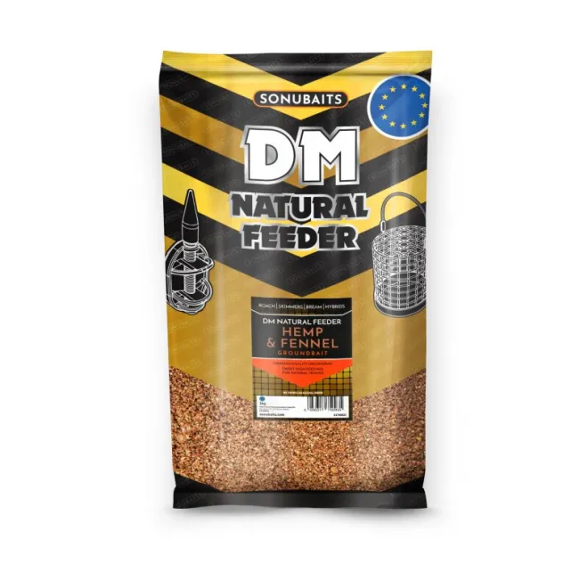 Sonubaits DM Natural Feeder 1 kg Hemp & Fennel