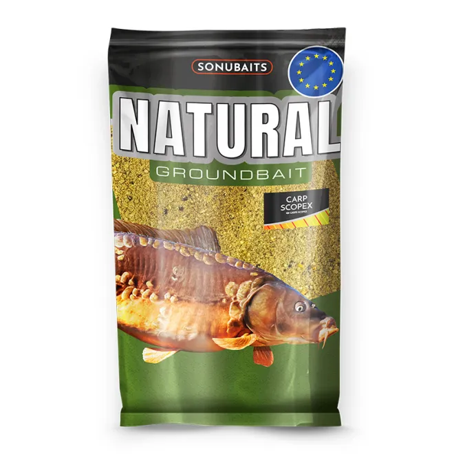 Sonubaits Natural Groundbait 1 kg Carp Scopex