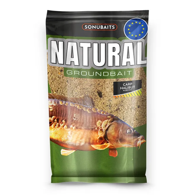 Sonubaits Natural Groundbait 1 kg Carp Halibut