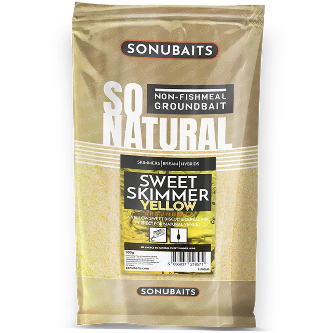Sonubaits So Natural Sweet Skimmer Yellow 900 g