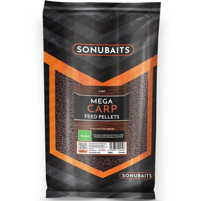 Sonubaits Mega Carp Pellets 900 g 4 mm