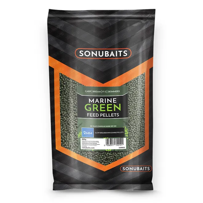 Sonubaits Marine Green Feed 900 g 2 mm