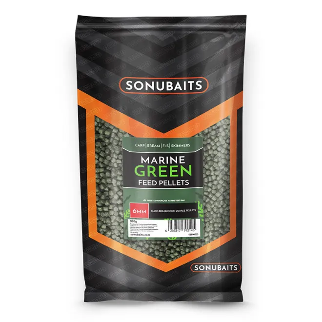 Sonubaits Marine Green Feed 900 g 6 mm