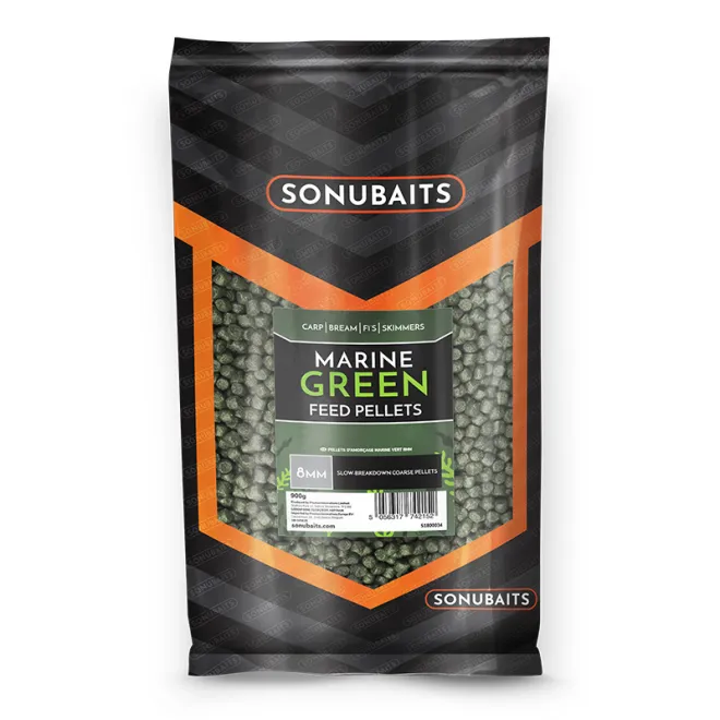 Sonubaits Marine Green Feed 900 g 8 mm