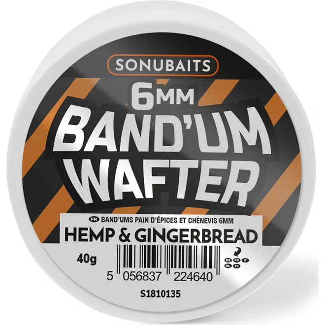 Sonubaits Band`um Wafter Hemp & Gingerbread 6 mm
