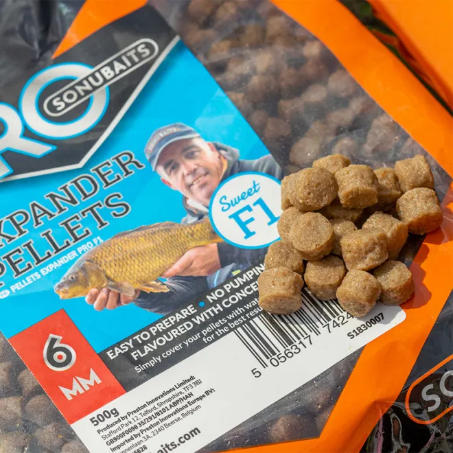 Sonubaits Pro Expander Pellets 500 g F1 6 mm