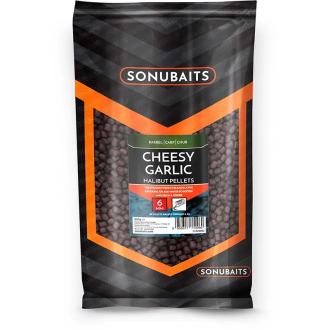 Sonubaits Cheesy Garlic Halibut Pellets 900 g 6 mm