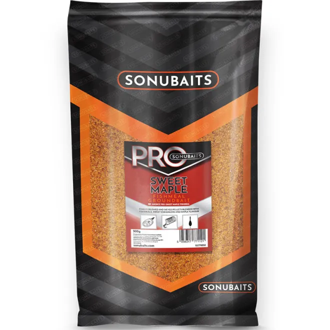 Sonubaits Pro Sweet Maple Fishmeal Groundbait 900 g