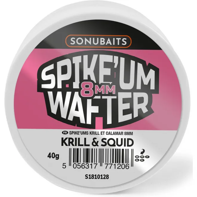 Sonubaits Spike`um Wafter 8 mm Krill and Squid