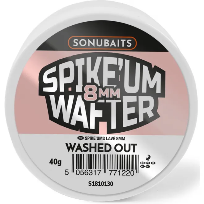 Sonubaits Spike`um Wafter 8 mm Washed Out