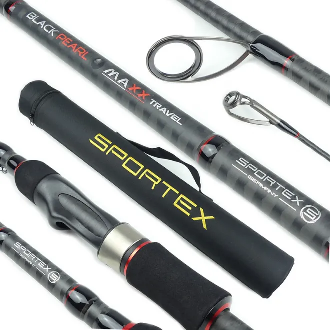 Sportex Black Pearl MAXX BP2263 Travel Saltwater 220 cm 25-84 g