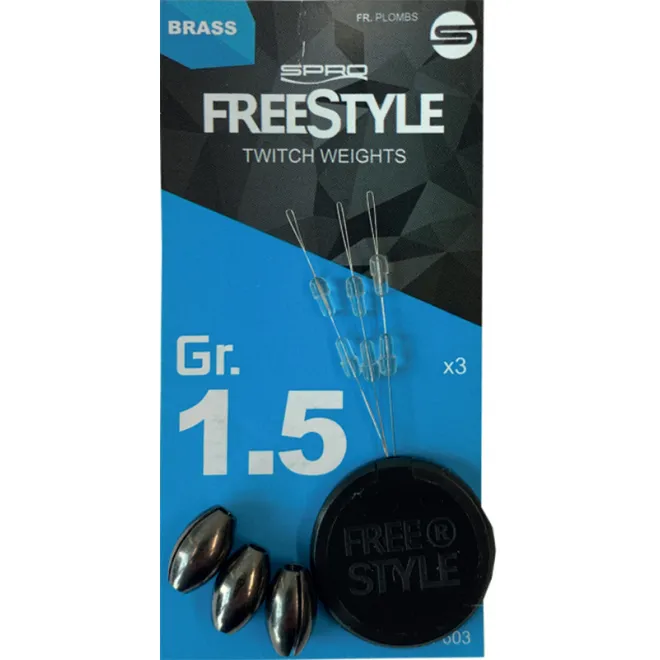 Spro Freestyle Twitch Weights 0,5 g