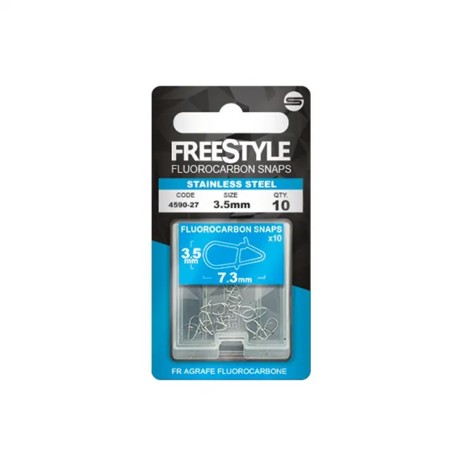 Spro Freestyle Reload Stainless Fluorocarbon Snap 3,5 mm