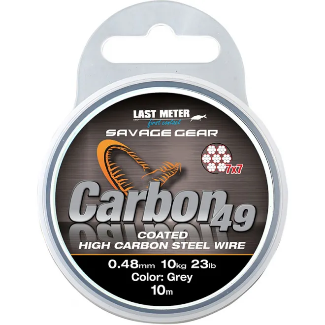 Savage Gear Carbon49 - 0,70 mm - 50 lb - 23 kg