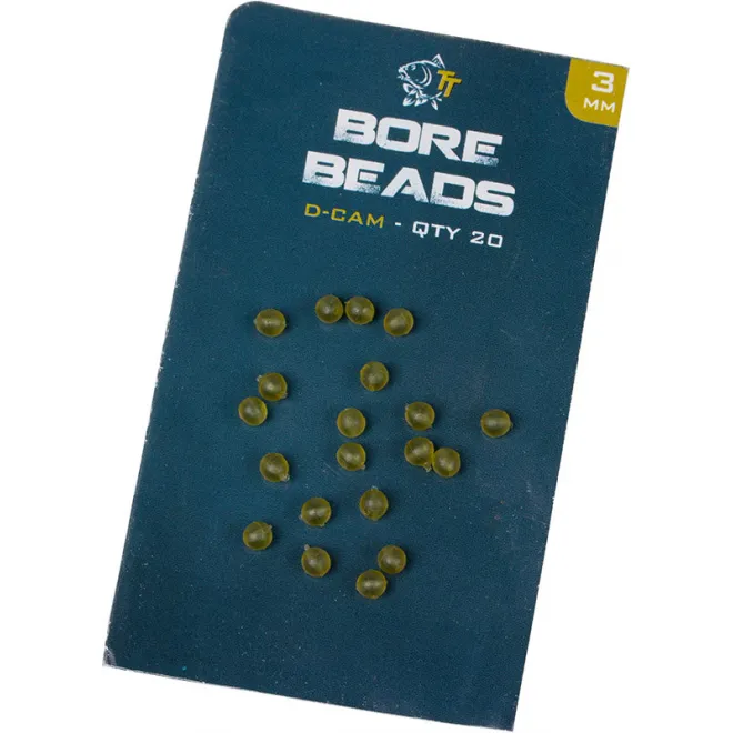 Nash Bore Beads - 3 mm