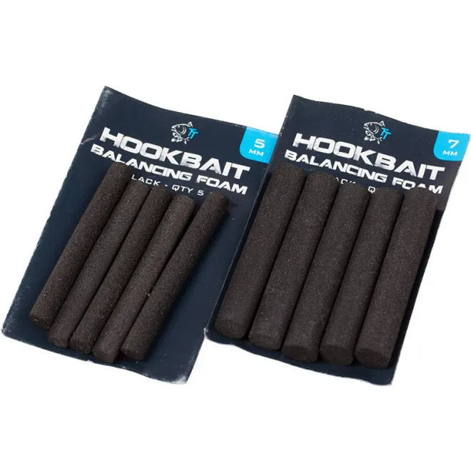 Nash Hookbait Balancing Foam Black - 7 mm