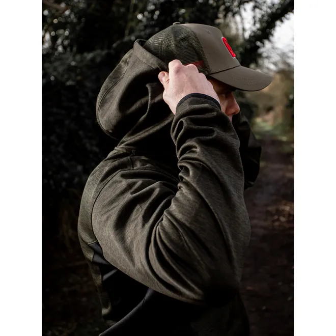 Trakker Marl Fleece Back Hoody 2XL