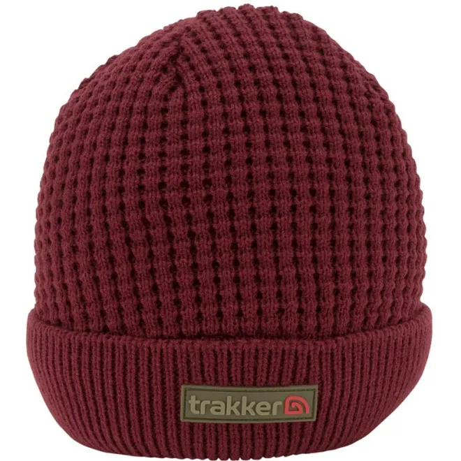 Trakker Plum Textured Beanie