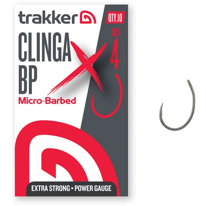 Trakker Clinga BP XS Hooks Micro Barbed Size 4
