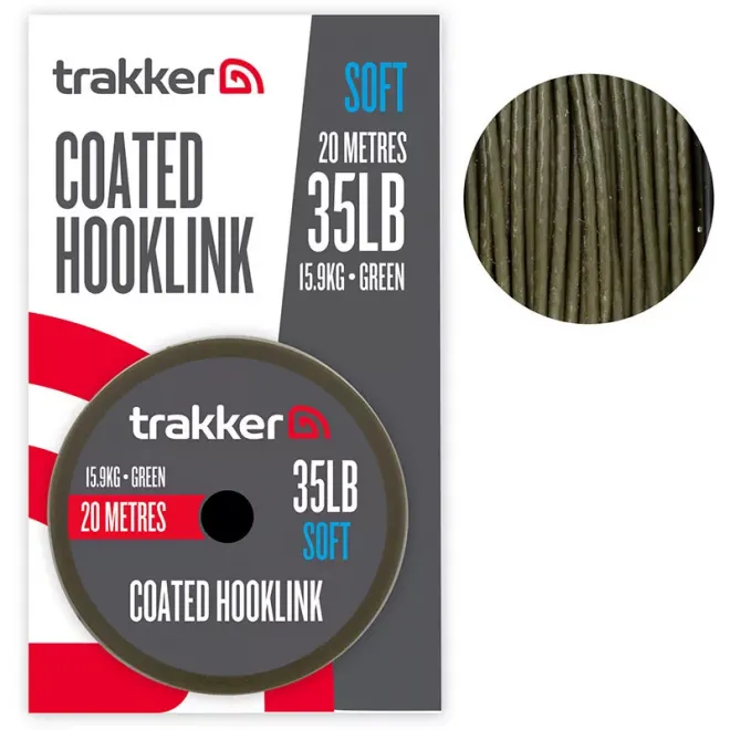 Trakker Soft Coated Hooklink 20 m 15 lb 6,8 kg