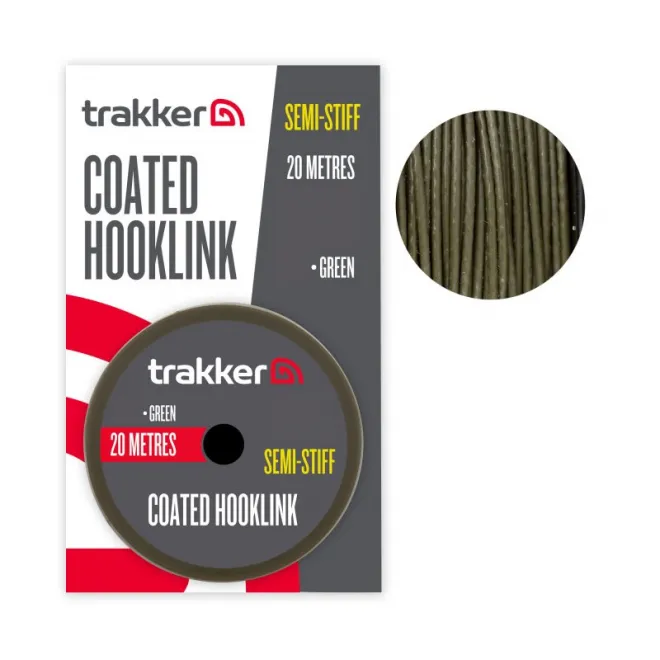 Trakker Semi Stiff Coated Hooklink 20 m 45 lb 20,4 kg