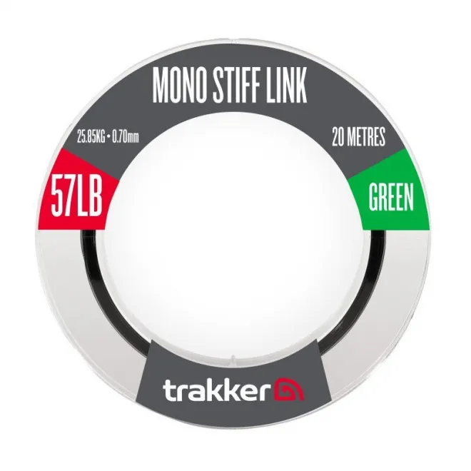 Trakker Mono Stiff Link Green 57 lb 25,85 kg 0,70 mm 20 m