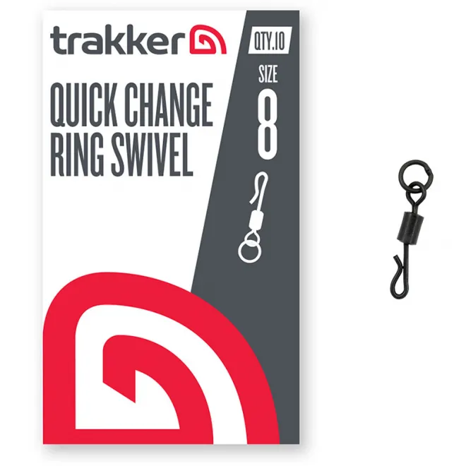 Trakker Quick Change Ring Swivel Size 8