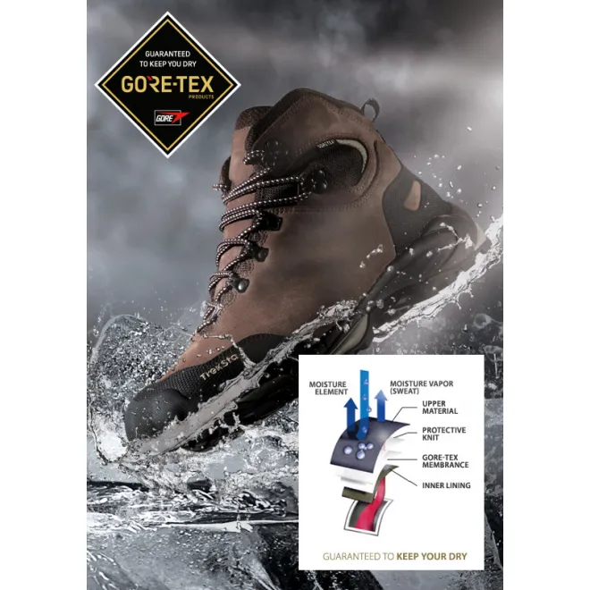 Treksta X-Mount Gore-Tex Dunkelbraun 43
