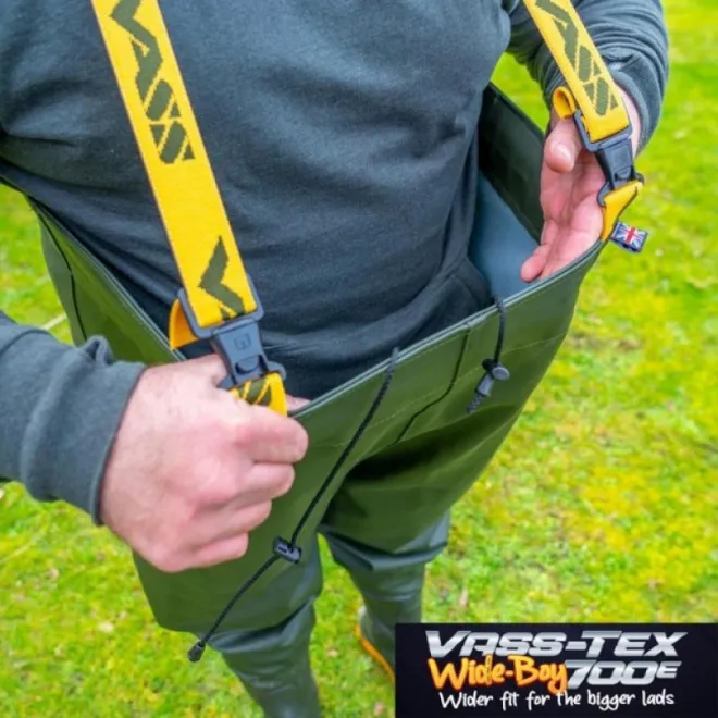 Vass Tex 700E Wide-Boy Chest Wader - Größe: 44